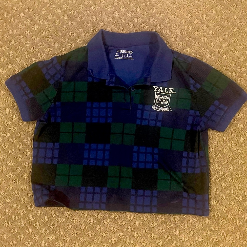 Forever 21 Yale Crop Polo shirt